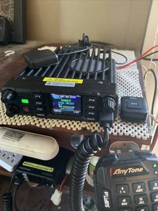 AnyTone AT-D578UVIII Plus BT Mobile Radio Transceiver GPS DMR Digital Analog - Zdjęcie 1 z 4