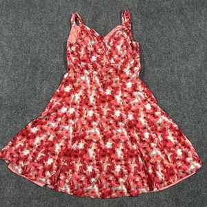 Cleo Midi Dress Sz 14 Pretty Bright Floral Summer Fit & Flare - Picture 1 of 15