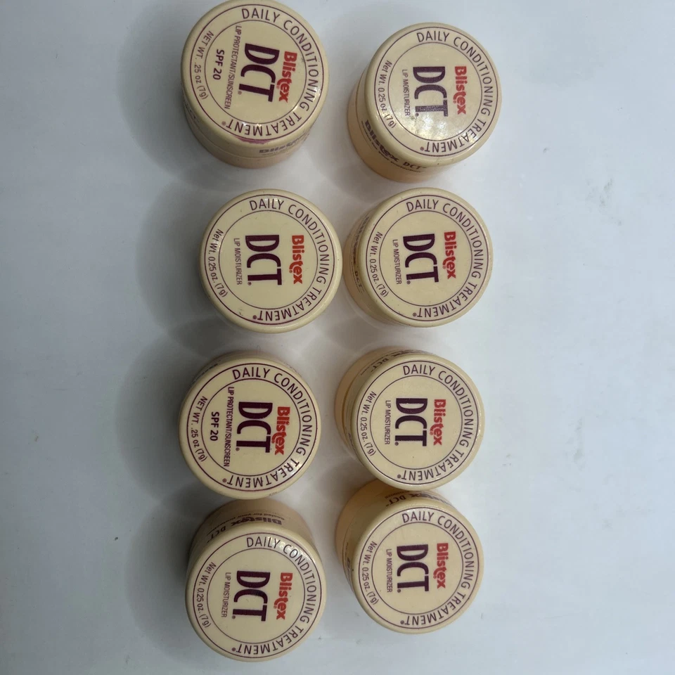 8 New Blistex Daily Conditioning Treatment DCT  Lip Moisturizer .25 Oz - Image 1 of 1