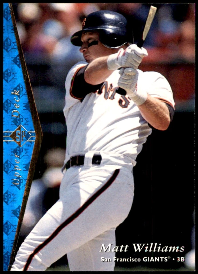 Matt Williams 1995 SP #113 Giants MLB READ FREE SHIPPING AutographDen - Image 1 of 2