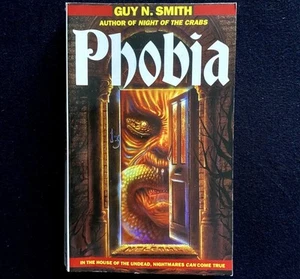 Guy N Smith - Phobia - Sheridan Books - 1994 Vintage Horror Taschenbücher - Bild 1 von 3