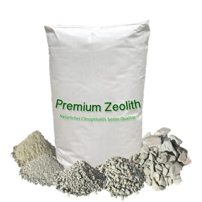 25KG Zeolith Filtermaterial Zeoliet Phosphatbinder Algen Teich Pulver Koi Pool - Bild 1 von 2