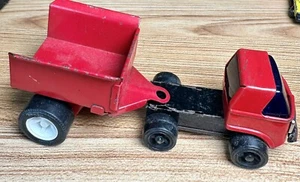 Vintage Tonka Utility Wagon Red Metal Diecast Farm Pressed Steel Semi Truck Lot - Picture 1 of 8