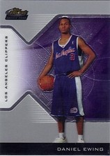 2004-05 Finest Los Angeles Clippers Basketball Card #215 Daniel Ewing RC
