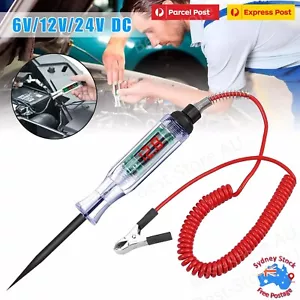 6V 12V 24V Auto Car Electrical Circuit Voltage Tester Led Light Test Probe Pen - Picture 1 of 12