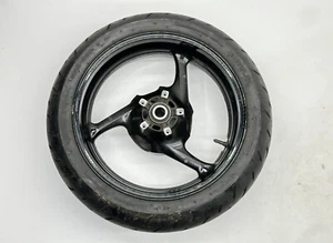 2009 Suzuki GSXR 600 Rear Wheel Black Rim Tire OEM 64111-37H00-019 GSXR600 - Picture 1 of 8
