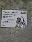 TPGM39 WERBUNG 5X8 THURSTON MOORE: ""DEMOLISHED THOUGHTS"" ALBUM