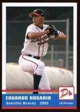 2005 Grandstand Danville Braves EDUARDO ROSARIO RC BRAVES VENEZUELA