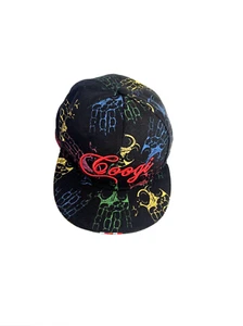 Coogi "Handprints" Fitted Embroidered Vintage Baseball Hat Cap Men Size 7 1/2 - Picture 1 of 19