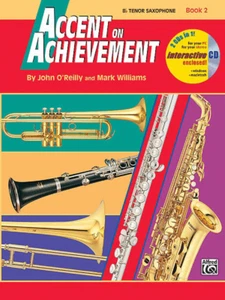 Accent on Achievement, Book 2 B-flat Tenor Saxophone By John O'Reilly - Picture 1 of 2