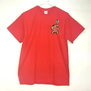 Maryland Terrapins Unisex Stripe Nation Short Sleeve Shirt Red Medium - Picture 1 of 4