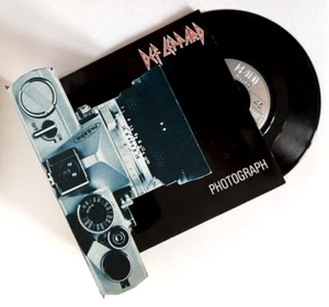 NM NM DEF LEPPARD Photograph 7" VINYL 45 1983 Limited Edition Pop Up Sleeve - Picture 1 of 2