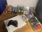 Microsoft Xbox 360 60gb Hdd Bundle Wireless Controller And 9 Games 