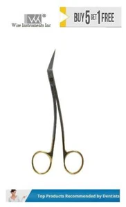 Dental Surgical Scissor Locklin Scissor, Angled, 16cm by Wise Instruments - Picture 1 of 1