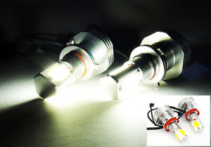 2x High Power COB LED H11 H8 HeadLight Fog Daytime Light DRL 120W 7600lm White