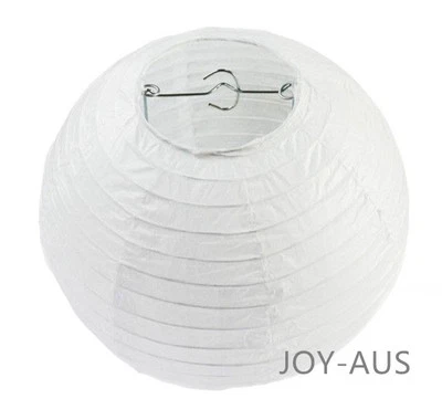 9x 30cm Linternas Papel Blanco Compromiso Boda Evento Fiesta Colgante Decoraciones Foto 1 de 3