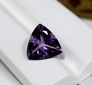 Trillion Cut Purple Amethyst Natural Loose Gemstone 7-9 Ct Certified Rare Pieces