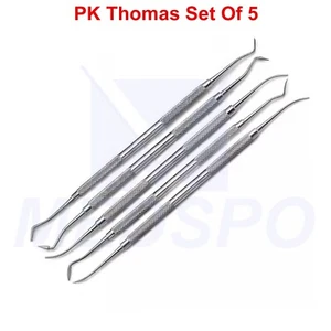 Dental PK Thomas 5er Set Wachs Modellierung Wachsschnitzer restauratives Laborinstrument - Bild 1 von 4