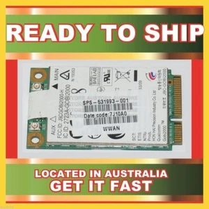 MINI TARJETA GENUINA Gobi2000 QUALCOMM 3G/HSPA 7.2MBPS WWAN PARA 2540P 2740P - Imagen 1 de 1