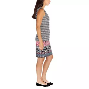 Mario Serrani Ladies Shift Dress (Black White Pattern, 2, 4 ) - Picture 1 of 5