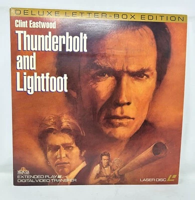 Thunderbolt and Lightfoot Laserdisc ML1012232 Widescreen LD Clint Eastwood WS Foto 1 de 3