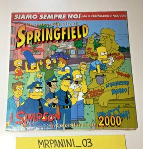 OFFICIAL CALENDARIO CALENDAR 2000 - Comics - THE SIMPSON - SPRINGFIELD - Imagen 1 de 3
