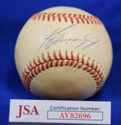 Ken Griffey Jr JSA COA Autograph American League Signed Baseball - Image 1 of 2