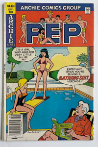 Pep 378 Dan DeCarlo Betty & Veronica Bikini Cover Archie Good Girl GGA 1981