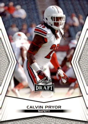 2014 Leaf Draft #11 Calvin Pryor - Image 1 of 2