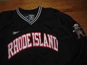 Vintage Reebok Label RHODE ISLAND COLLEGE Twilled Stitched (XL) Pull-Over Jacket - Picture 1 of 6