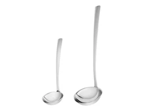 Set 2 Teilig Schöpfkelle Kelle  Suppenkelle und Saucenlöffel Suppenschöpflöffel - Bild 1 von 3