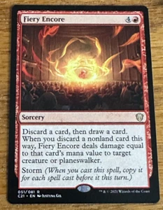 MTG Commander 2021 C21, Fiery Encore - Picture 1 of 1