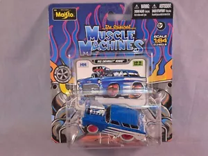 1955 Chevrolet Nomad Wagon Original Muscle Machines Series 12.2 Diecast 1:64 - Picture 1 of 5