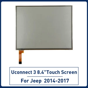 8.4" Touch Screen Digitizer For Jeep Grand Cherokee Uconnect Radio Navigation - Bild 1 von 8