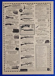 1964 P&S WAFFENVERSANDHANDEL JAGDPRODUKTE HÄNDLER OKLAHOMA - DRUCKANZEIGE - Bild 1 von 1