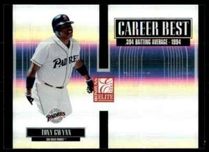 2005 Donruss Elite Extra Career Best Tony Gwynn #/1500 #CB-25