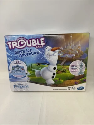 Hasbro Trouble Disney Frozen Olaf's Ice Adventure Game For Kids Ages 5+ - Image 1 of 4