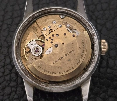 Watchmaker's Estate Men's Vintage Old Antique "Ernest Borel" Wristwatch Movement - Image 1 of 4
