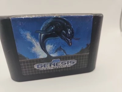 Carro Ecco the Dolphin (Sega Genesis, 1992) probado solo en funcionamiento Foto 1 de 4