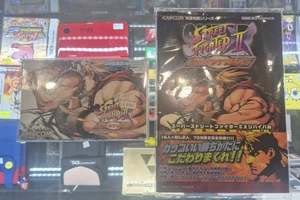2001 Japanese Gameboy Advance Capcom Street Fighter ll boxed w/ revival guide - Picture 1 of 7