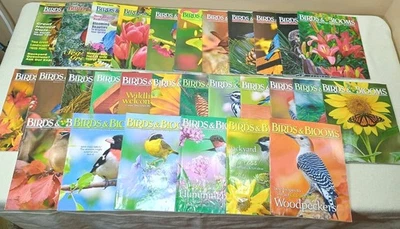 Birds and Blooms Magazine Lot of 29 Issues 2003-2009 Vintage - Image 1 of 4