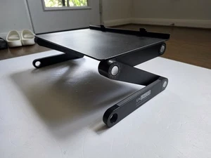 Uncaged Ergonomics WorkEZ Professional Notebook Stand Black (WEPB) - Picture 1 of 3