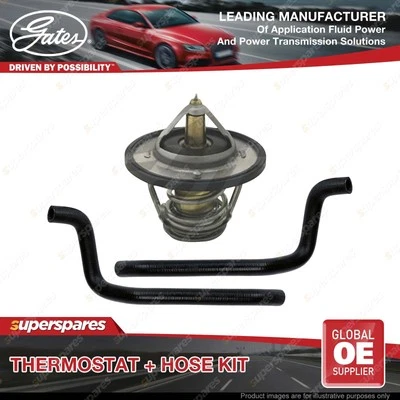 Gates Thermostat + Heater Hose Kit for Isuzu D-Max TFR85 3.0L 120KW 2006-2012 - image 1 of 2