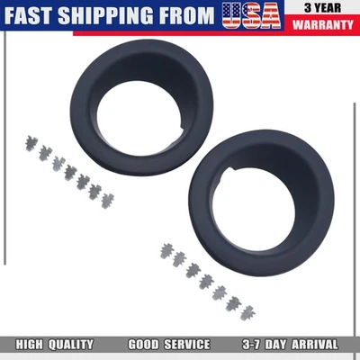 2X Front Fog Light Lamp Cover Fit for 2006-2009 Land Rover Range Rover Sport - Image 1 of 4