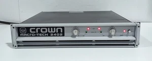 Crown Macro-Tech 2400 Professional 2 Channel 520W Per Channel 8Ω Power Amplifier - Picture 1 of 22