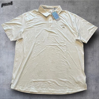 Puma Patron Leaflet Golf Polo Shirt L Cloudspun Tequila S140 - Image 1 of 4