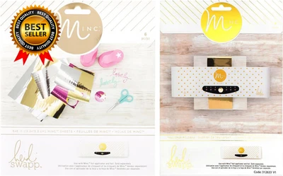Heidi Swapp Mini Minc Transfer Folders & Toner Sheets 6 Inch Foiling Machine