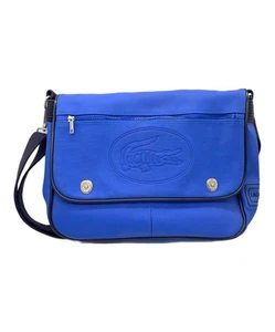 LACOSTE Messenger Bag Blue× Black - Picture 1 of 10