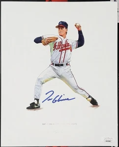 Tom Glavine Autograph Signed 8x10 Art Print - JSA Atlanta Braves - Picture 1 of 1