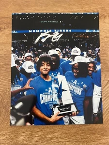 * PJ HAGGERTY * signed 8x10 Foto * MEMPHIS TIGERS * - Bild 1 von 2